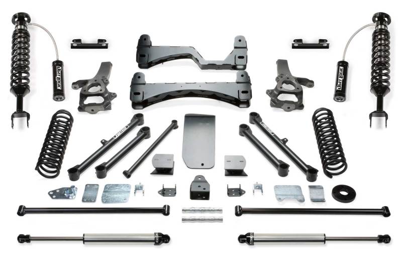 Fabtech 6" Performance System w/ Front Dirt Logic 2.5 Resi Coilovers K3083DL Photo - Primary