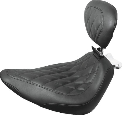 Mustang Motorcycle Mustang 97-21 Harley FL Touring Fender Bib w/Studs - Black 78069 78069 Photo - Primary