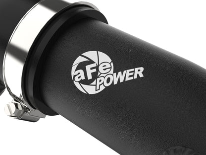 aFe BladeRunner 2-1/2 IN Aluminum Cold Charge Pipe Black 17-20 Hyundai Elantra GT L4-1.6L (t) 46-20639-B 46-20639-B Photo - Close Up