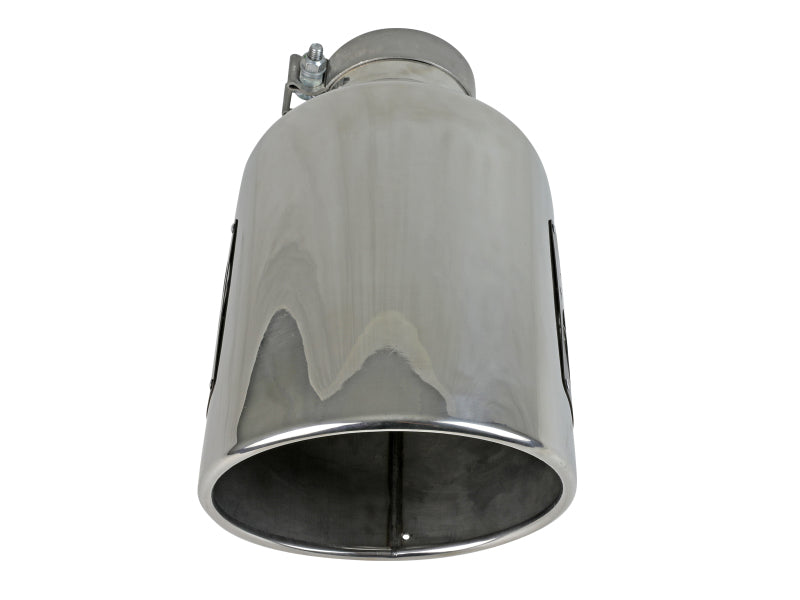 aFe Power MACH Force-Xp 304 Stainless Steel Clamp-on Exhaust Tip - Polished 49T40801-P15 49T40801-P15 Photo - Unmounted