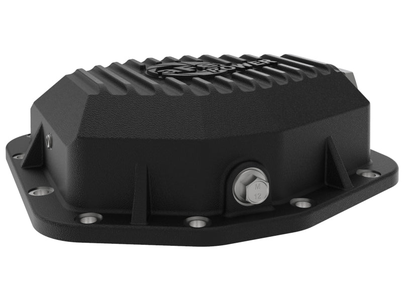 aFe Power Cover Diff Rear Machined w/ Gear Oil 2019 Ford Ranger (Dana M220) 46-71171B 46-71171B Photo - Unmounted