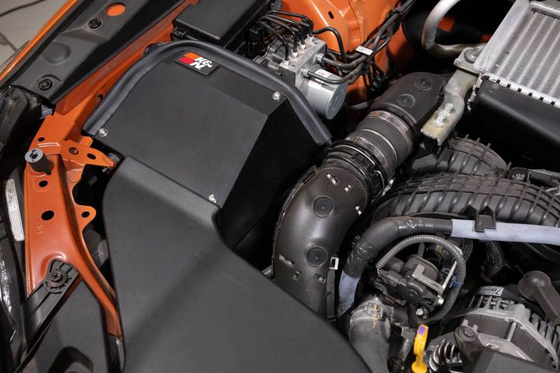 K&N Engineering K&N 1987 Honda CRX I 1.6L L4 Gas Performance Air Intake System 69-8012TC 69-8012TC Photo - Mounted