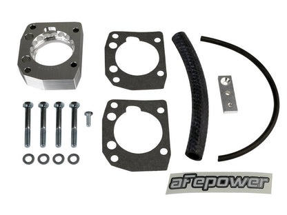 aFe 00-03 Honda S2000 L4 2.0L Silver Bullet Throttle Body Spacer - Silver 46-37005 46-37005 Photo - Unmounted