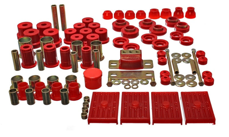 Energy Suspension Hyper-Flex System Red Pontiac Firebird Base 1967-1969 3.18118R Photo - Primary