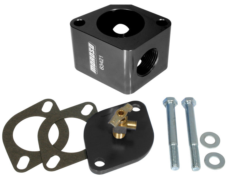 Moroso Water Neck Bleeder Kit, Chevy 63431 Photo - Primary