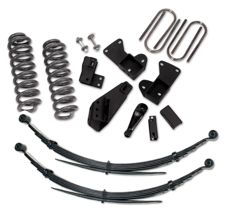 Tuff Country 81-96 Ford Bronco 4x4 4in Lift Kit with Rear Leaf Springs (No Shocks) 24812K