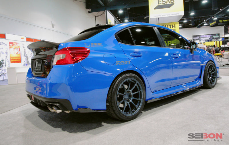 Seibon 15+ Subaru WRX/STI MB-Style Carbon Fiber Rear Lip RL15SBIMP-MB RL15SBIMP-MB Photo - Primary