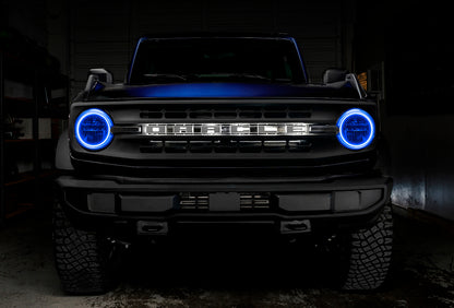 ORACLE Lighting Oracle 2021 Ford Bronco Base Headlight LED Halo Kit - ColorSHIFT - w/ Simple Controller 1470-504 1470-504 User 1