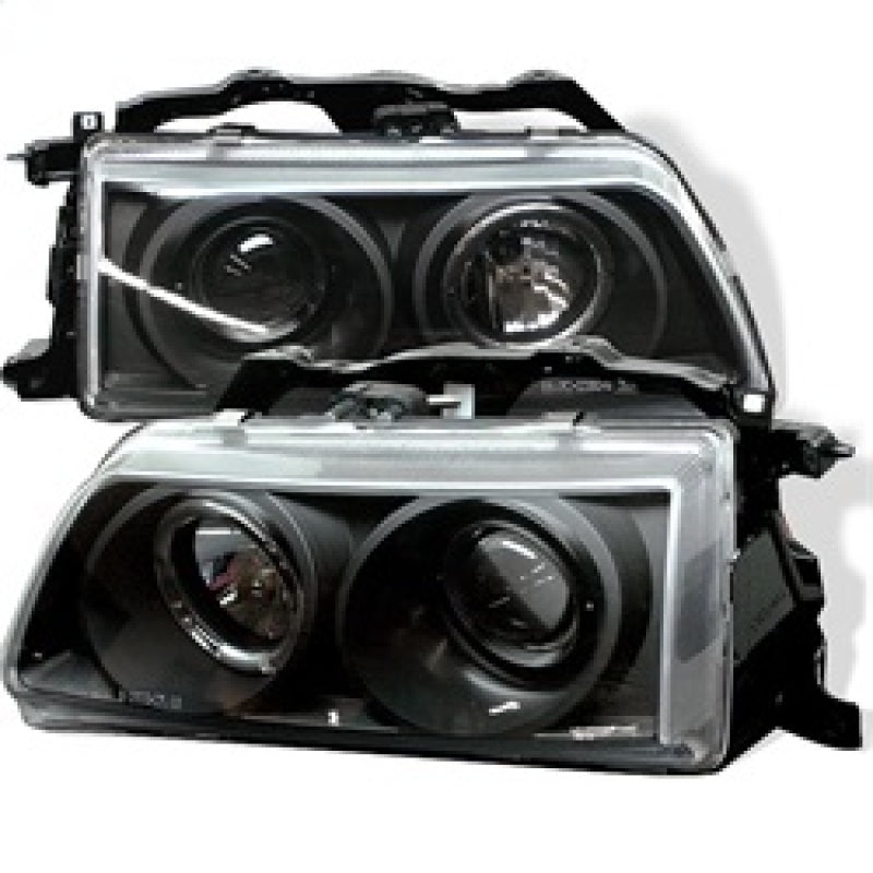 Spyder Honda Civic 90-91/CRX 90-91 Projector Headlights LED Halo Blk PRO-YD-HC90-HL-BK 5010827 5010827 Photo - Primary