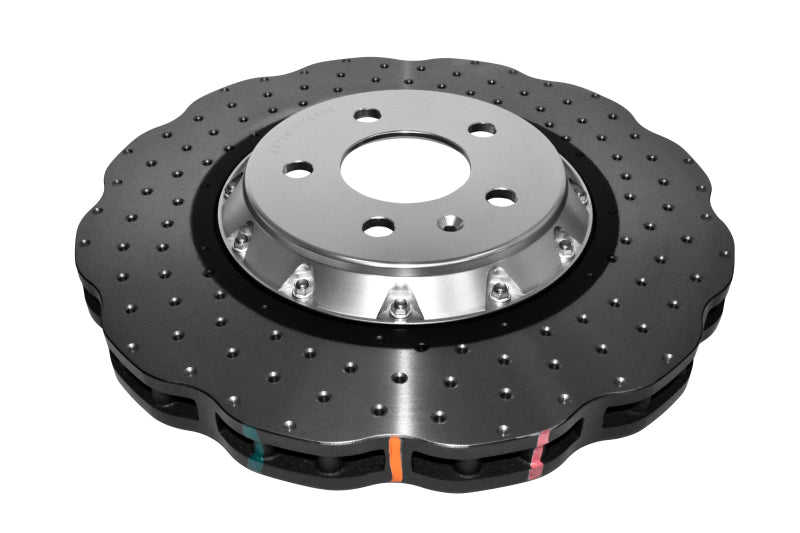 DBA 14-20 Audi A6 (w/345mm Front Rotor) Front 5000 Series Cross Drilled Rotor w/Silver Hat 52832WSLVXD 52832WSLVXD Photo - out of package