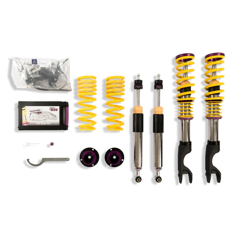 KW V3 Coilover Kit Mercedes C Class (W205) Sedan, Coupe; 4MATIC (AWD) without EDC 35225086 35225086 Photo - Primary