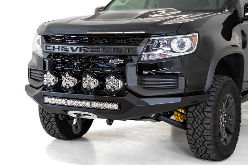 Addictive Desert Designs 2021 Chevy Colorado ZR2 Stealth Fighter Front Bumper F451202190103 F451202190103 Photo - Primary