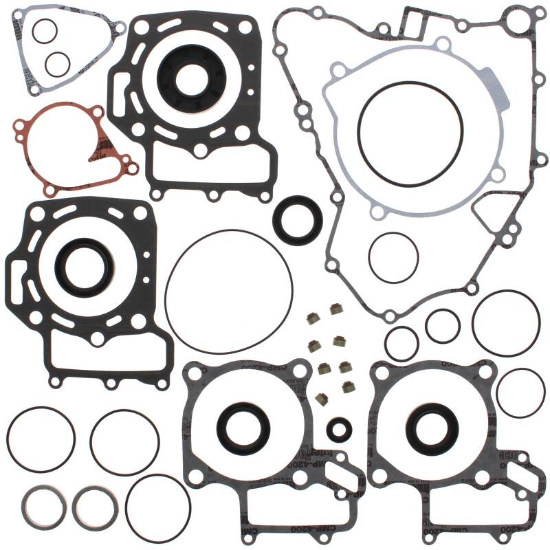 Vertex Pistons Vertex Gaskets 04-09 Kawasaki KFX 700 V-Force Complete Gasket Kit w/ Oil Seals 811880 811880 Photo - Primary