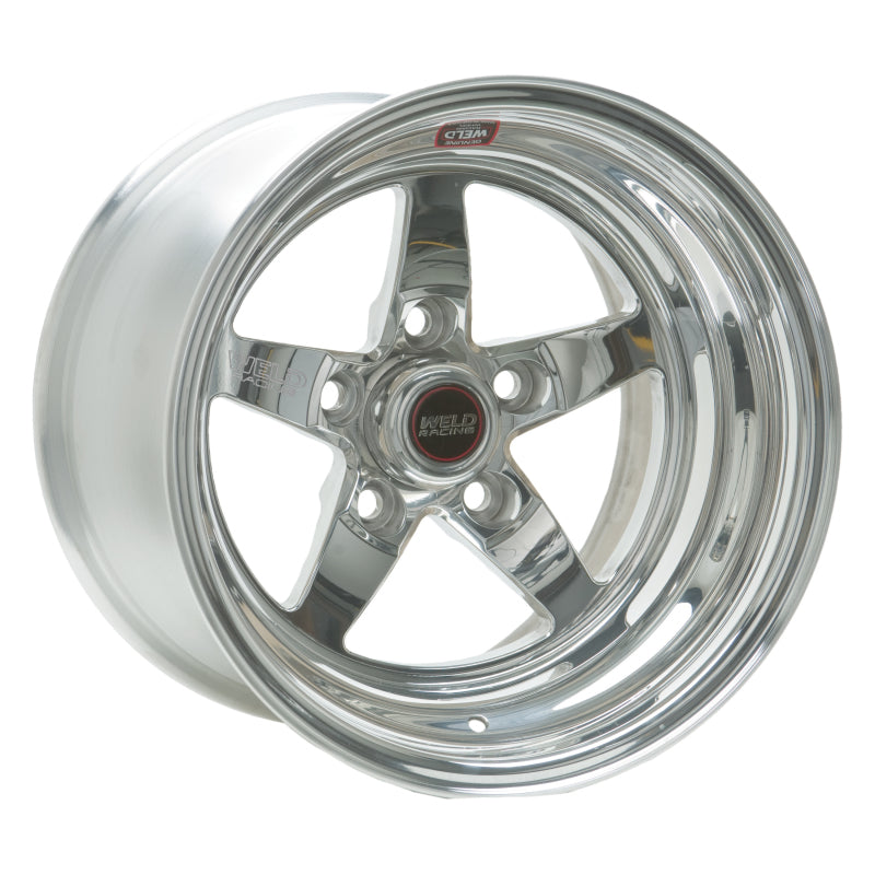 Weld Racing 15x7" POL S71 MED PAD Bolth Pattern 5x4.75" Backspace 4.5" 71MP-507B45A Photo - Primary