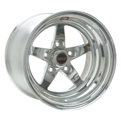 Weld Racing 15x7" POL S71 MED PAD Bolth Pattern 5x4.75" Backspace 4.5" 71MP-507B45A Photo - Primary