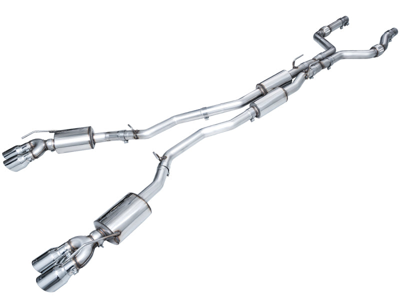 AWE Tuning 2020+ Ford Explorer ST Touring Edition Exhaust w/ Chrome Silver Tips 3015-42625 3015-42625 Photo - Primary