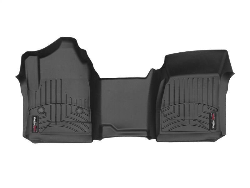 WeatherTech 14+ Chevrolet Silverado Front FloorLiner - Black 445451 Photo - Primary