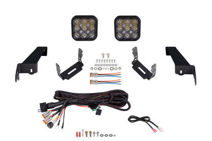 Diode Dynamics Jeep JL SS5 CrossLink Bumper Lightbar Kit Pro Driving DD7281 DD7281 Photo - Primary