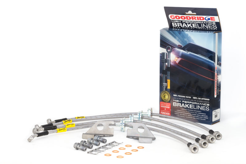 Goodridge 12-17 Chevrolet Caprice Police Package Only SS Brake Line Kit 23225 23225 Photo - Primary