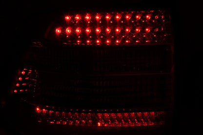 Anzo 2003-2006 Porsche Cayenne LED Tail lights Red/Clear 321170 Photo - Mounted