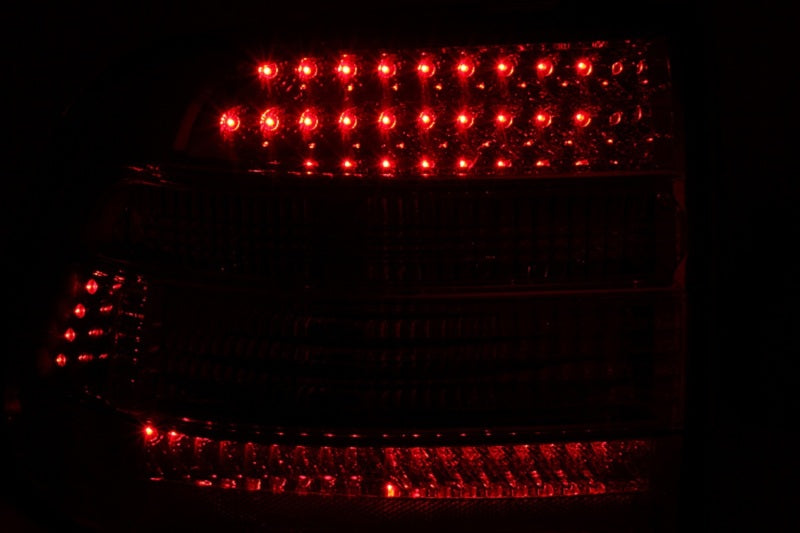 Anzo 2003-2006 Porsche Cayenne LED Tail lights Red/Clear 321170 Photo - Mounted