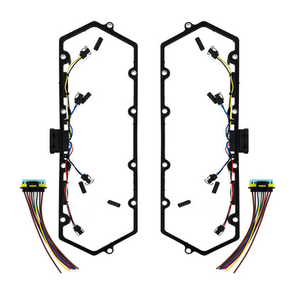 Mishimoto 1998-2003 Ford 7.3L Powerstroke Glow Plug Harness & Gasket MMGH-F2D-98 MMGH-F2D-98 Photo - Primary