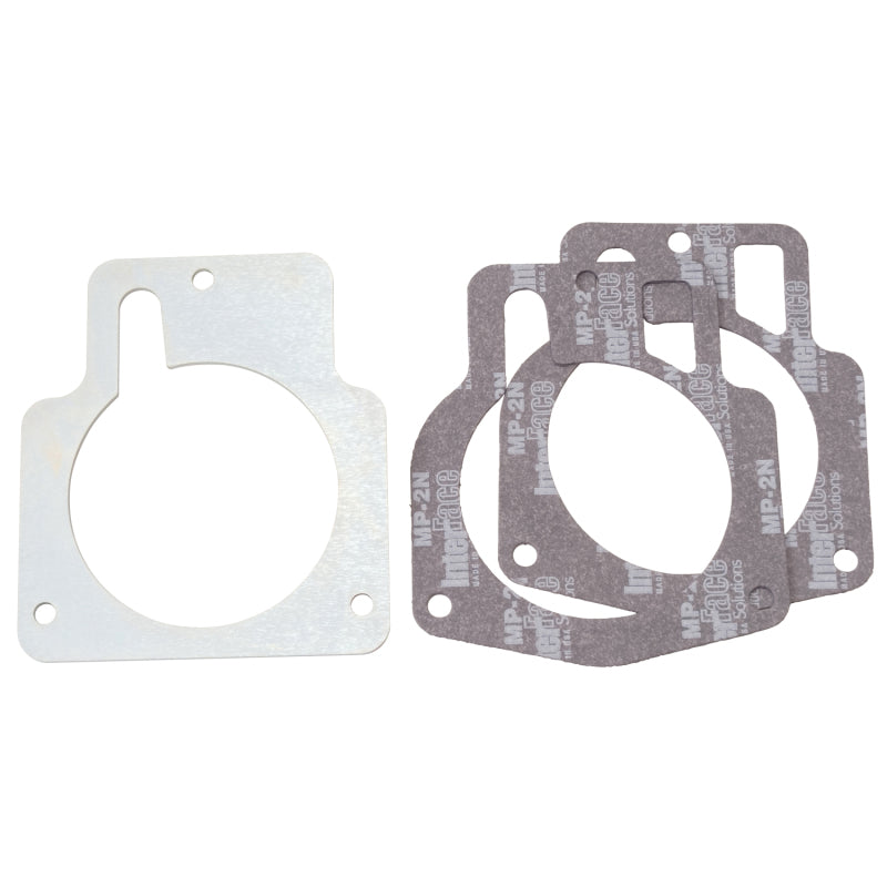 Edelbrock Adaptor Plate; LS1 TB to 90mm opening 2737 Photo - Primary