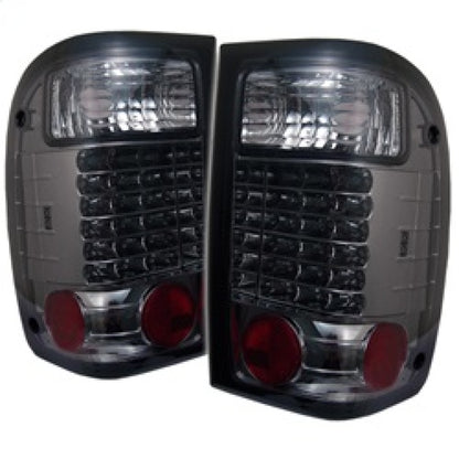 Spyder Ford Ranger 01-05 LED Tail Lights Smoke ALT-YD-FR98-LED-SM 5003874 5003874 Photo - Primary
