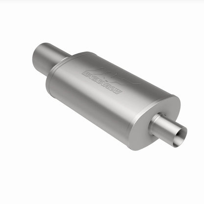 MagnaFlow 5" X 8" Oval Center/Center Performance Muffler With Tip 14827 360 Degree Image Set