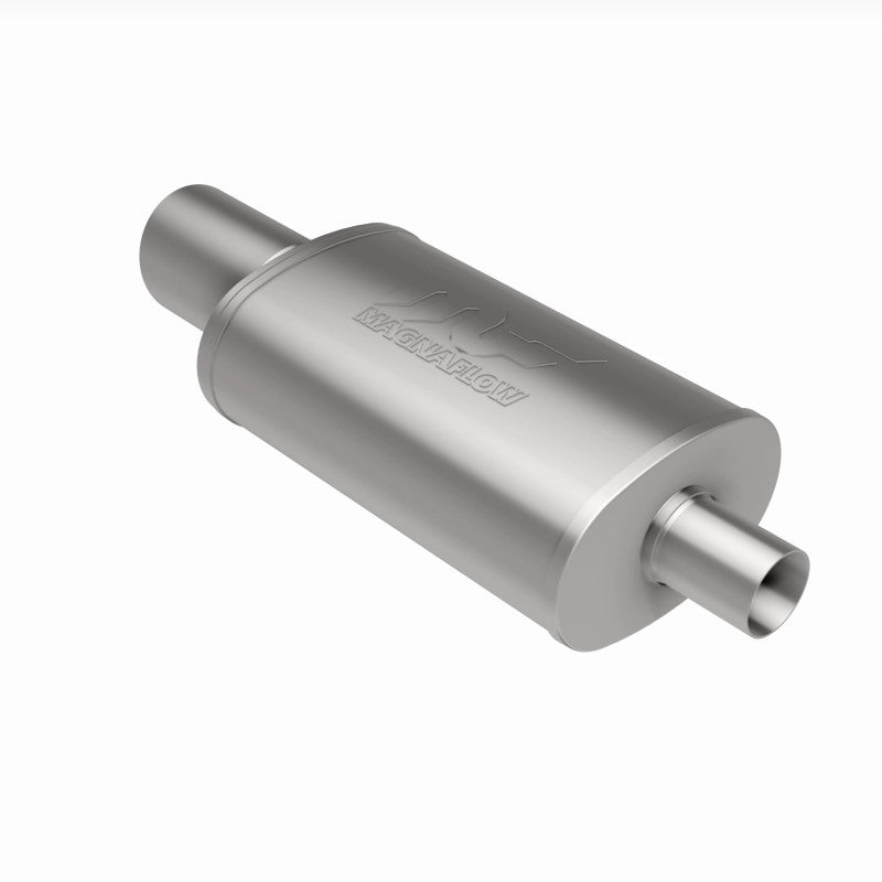 MagnaFlow 5" X 8" Oval Center/Center Performance Muffler With Tip 14827 360 Degree Image Set