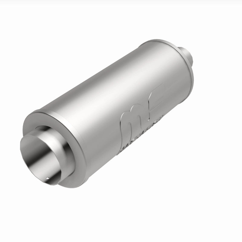 MagnaFlow 6" Round Center/Center Performance Muffler With Tip 14846 360 Degree Image Set