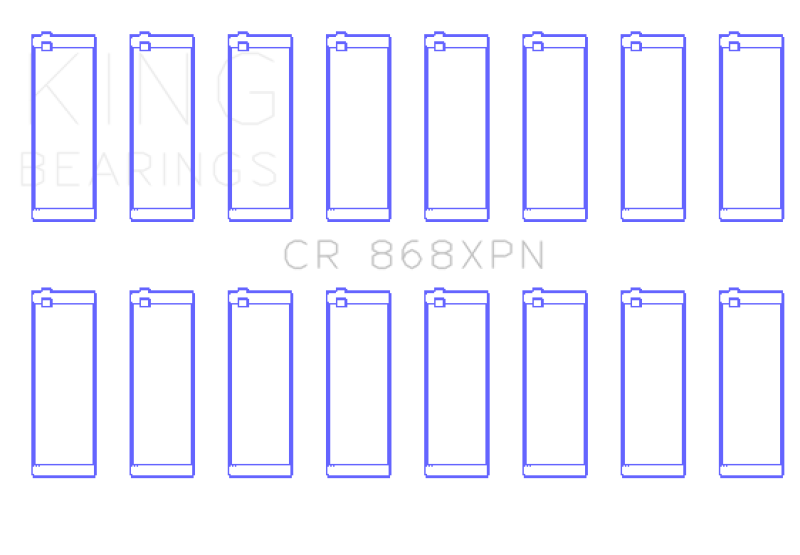 King Engine Bearings King Ford Prod V8 4.6L/5.4L (Size STDX) Performance Rod Bearing Set CR868XPNSTDX CR868XPNSTDX Photo - Primary