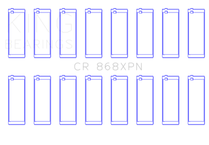 King Engine Bearings King Ford Prod V8 4.6L/5.4L (Size STDX) Performance Rod Bearing Set CR868XPNSTDX CR868XPNSTDX Photo - Primary