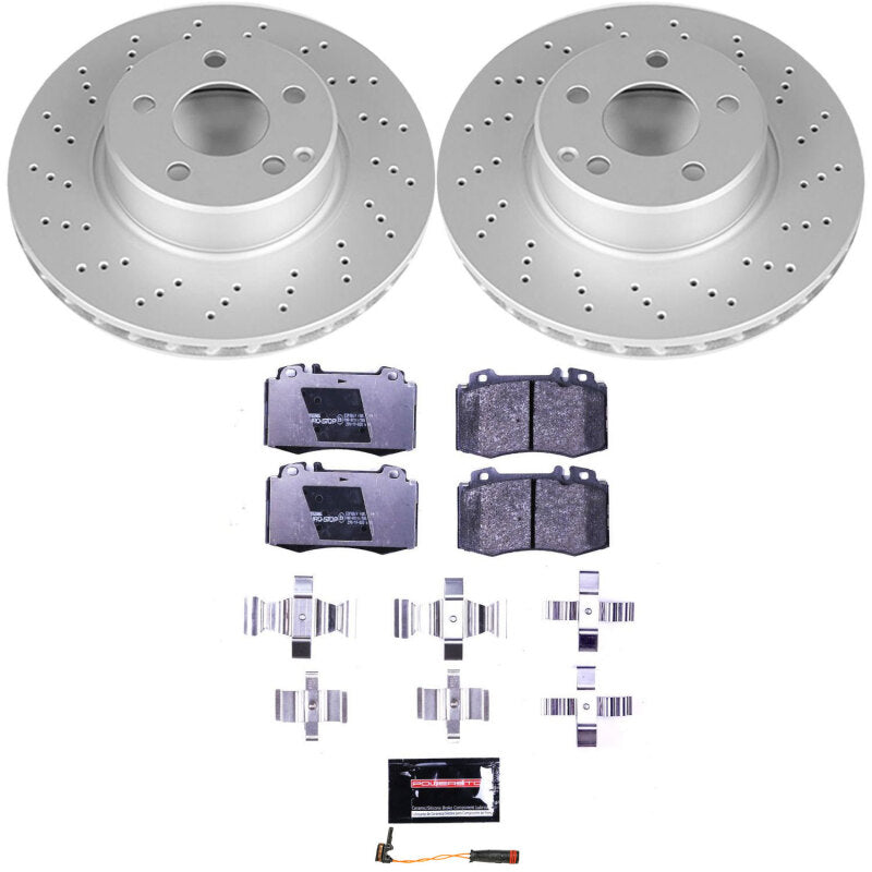 PowerStop Power Stop 03-06 Mercedes-Benz CL500 Front Euro-Stop Brake Kit ESK2932 ESK2932 Photo - Primary