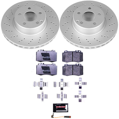 PowerStop Power Stop 03-06 Mercedes-Benz CL500 Front Euro-Stop Brake Kit ESK2932 ESK2932 Photo - Primary