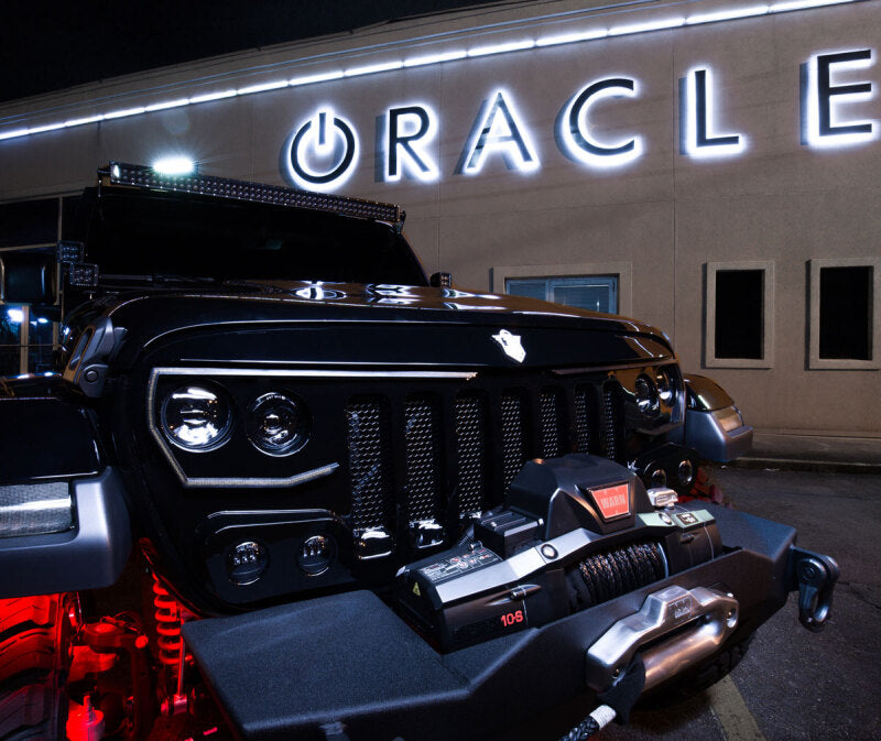 ORACLE Lighting Oracle Black Series - 7D 12 60W Dual Row LED Light Bar - 6000K 5805-001 5805-001 Photo - lifestyle view