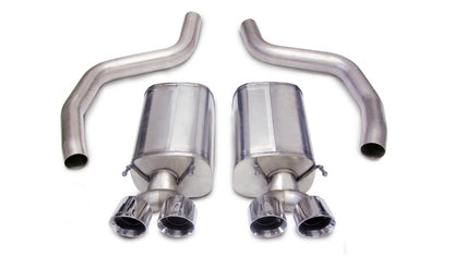 Corsa Performance 06-13 Chevrolet Corvette C6 Z06 7.0L V8 Polished Sport Axle-Back 14164 Photo - Primary