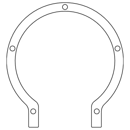 Cometic Gasket Cometic Ford 59A Flathead V8 .015in Fiber Timing Cover Gasket C15134 C15134 Photo - Primary