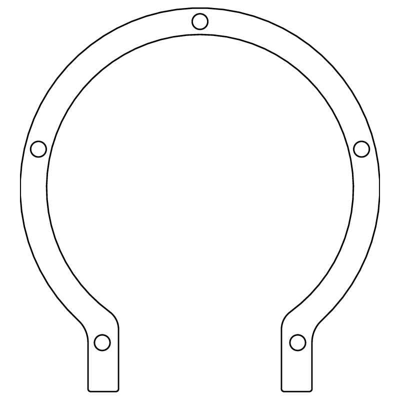 Cometic Gasket Cometic Ford 59A Flathead V8 .015in Fiber Timing Cover Gasket C15134 C15134 Photo - Primary