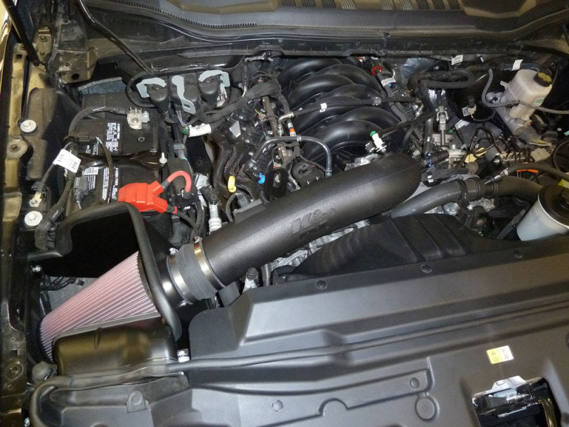 K&N Engineering K&N 63 Series AirCharger Performance Intake 2020 Ford F250 Super Duty 7.3L V8 63-2614 63-2614 Photo - Mounted
