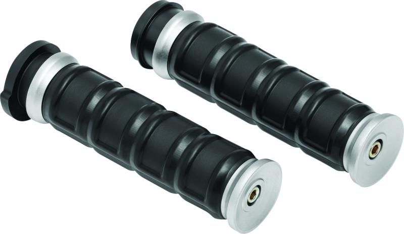 Kuryakyn Dillinger Grips Tbw Sil 6674 6674 Photo - Primary