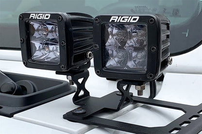 Dee Zee Deezee 18-23 Jeep JL Cowl Double Cube Light Bracket DZ4453JL DZ4453JL Photo - Mounted
