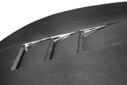 Seibon 2016-2018 Honda Civic Coupe/Sedan/Hatchback TS-Style Carbon Fiber Hood HD16HDCV-TS HD16HDCV-TS Photo - Primary