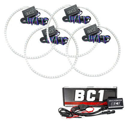 ORACLE Lighting Oracle Jeep Grand Cherokee 05-10 Halo Kit - ColorSHIFT w/ BC1 Controller 2335-335 2335-335 Photo - Primary
