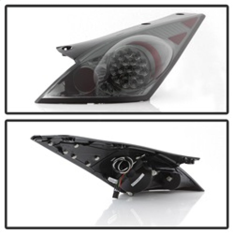 Spyder Nissan 350Z 03-05 LED Tail Lights Smoke ALT-YD-N350Z02-LED-SM 5022530 5022530 Photo - Unmounted