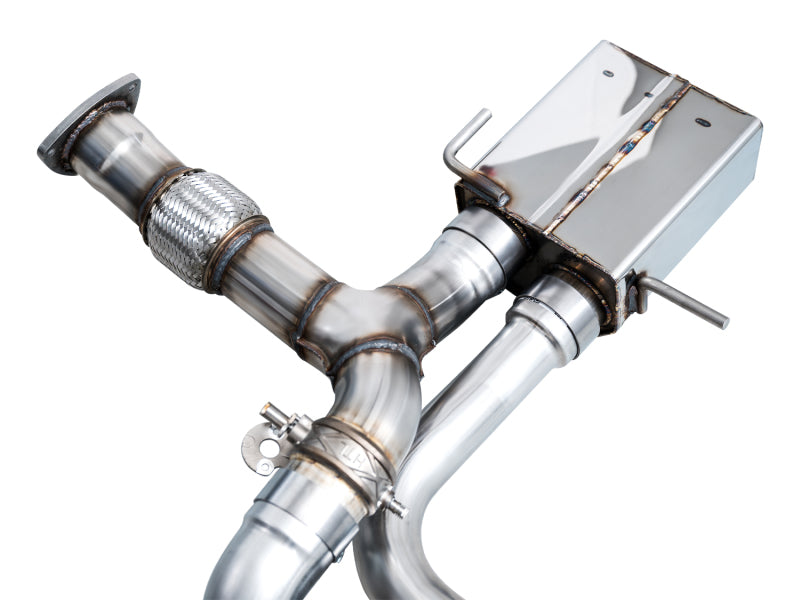 AWE Tuning AWE 2023 C8 Corvette Z06 SwitchPath Cat-Back Exhaust - Diamond Black Tips 3025-43906 3025-43906 Photo - out of package