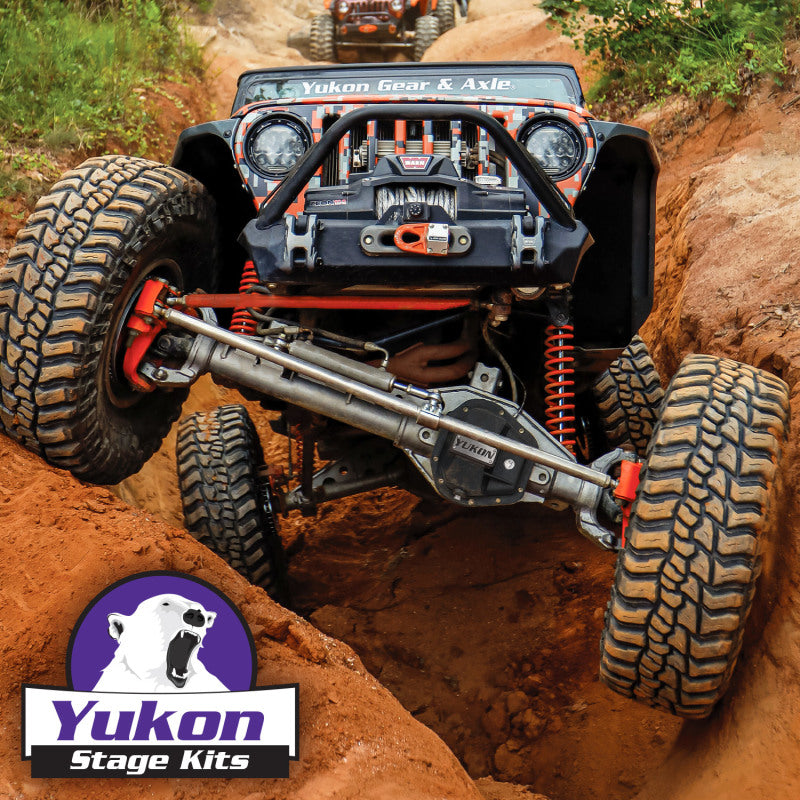 Yukon Gear & Axle Yukon Master Overhaul Kit Stage 2 Jeep Re-Gear Kit w/Covers for Dana 30/44 4.88 Ratio 24 Spline YGK013STG2 YGK013STG2 Photo - lifestyle view