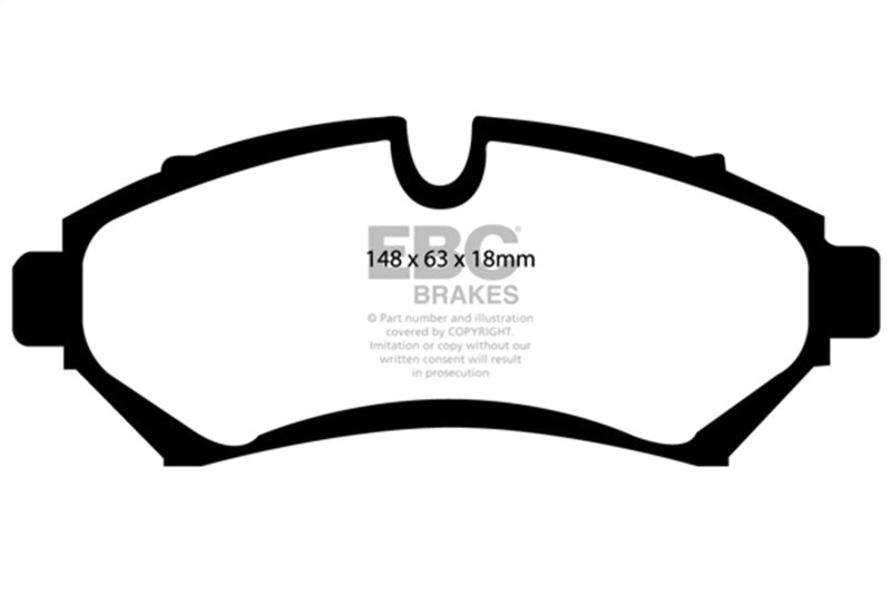 EBC Disc Brake Pad Set UD753 Photo - Primary