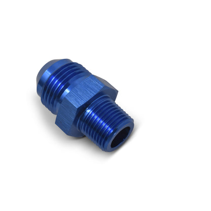 Russell -12 AN Straight Flare To Pipe Adapter (Blue Finish) 660520 Photo - out of package