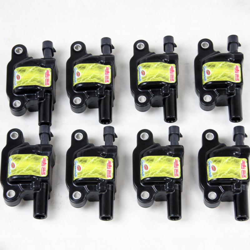 Granatelli Motor Sports Granatelli 05-13 GM LS1/LS2/LS3/LS4/LS5/LS6/LS7/LS9 Street Fighter Coil Packs - Black (Set of 8) 28-0512-CP 28-0512-CP Photo - Primary